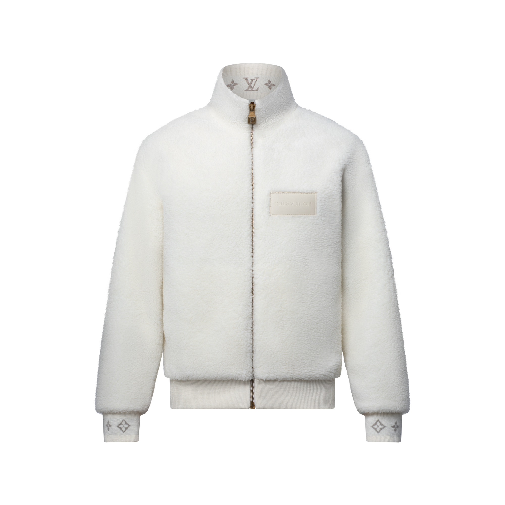 Leather Patch Fleece Blouson - Holiday Gifts for Him | LOUIS VUITTON